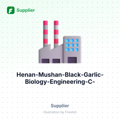 Henan Mushan Black Garlic Biology Engineering C... – summary card, no photo uploaded yet