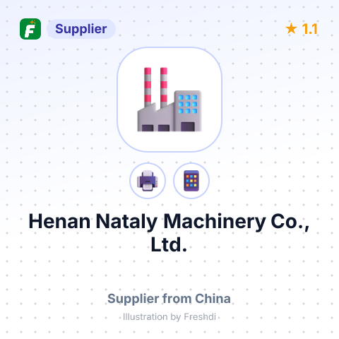 Henan Nataly Machinery Co., Ltd. – summary card, no photo uploaded yet