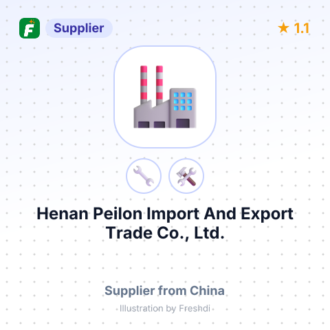 Henan Peilon Import And Export Trade Co., Ltd. – summary card, no photo uploaded yet