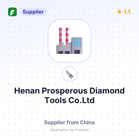 Henan Prosperous Diamond Tools Co.Ltd – summary card, no photo uploaded yet