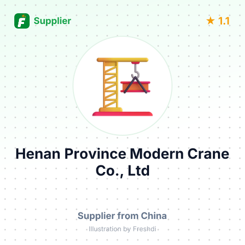 Henan Province Modern Crane Co., Ltd – summary card, no photo uploaded yet