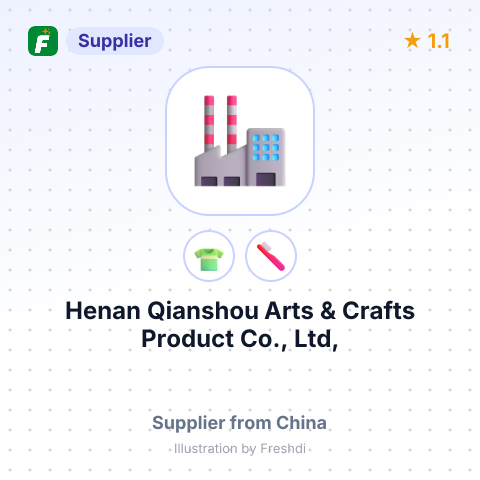 Henan Qianshou Arts & Crafts Product Co., Ltd, – summary card, no photo uploaded yet