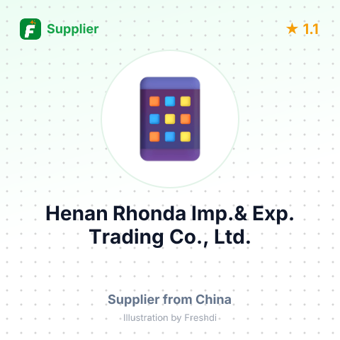 Henan Rhonda Imp.& Exp. Trading Co., Ltd. – summary card, no photo uploaded yet