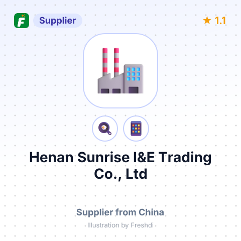 Henan Sunrise I&E Trading Co., Ltd – summary card, no photo uploaded yet