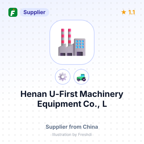 Henan U-First Machinery Equipment Co., L – summary card, no photo uploaded yet