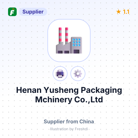 Henan Yusheng Packaging Mchinery Co.,Ltd – summary card, no photo uploaded yet