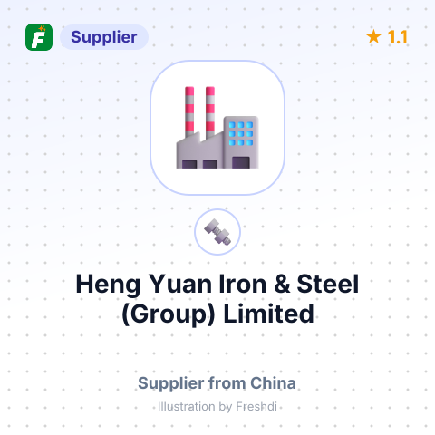 Heng Yuan Iron & Steel (Group) Limited – summary card, no photo uploaded yet