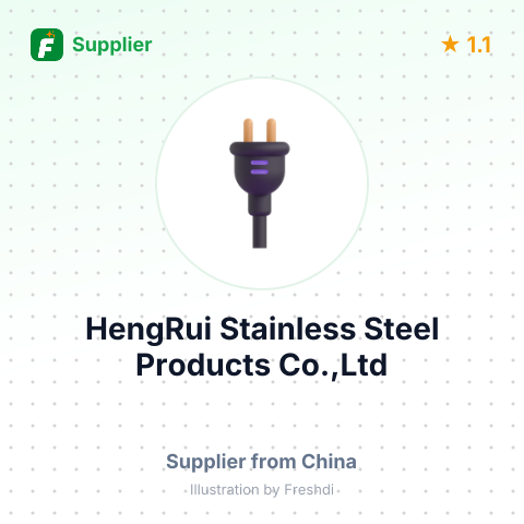 HengRui Stainless Steel Products Co.,Ltd – summary card, no photo uploaded yet