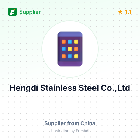 Hengdi Stainless Steel Co.,Ltd – summary card, no photo uploaded yet