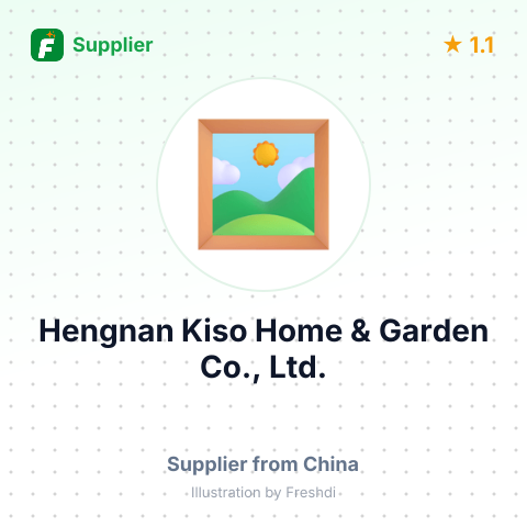Hengnan Kiso Home & Garden Co., Ltd. – summary card, no photo uploaded yet