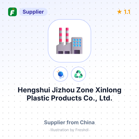 Hengshui Jizhou Zone Xinlong Plastic Products Co., Ltd. – summary card, no photo uploaded yet