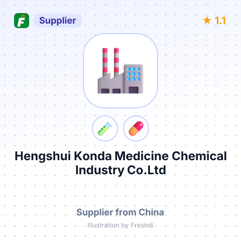 Hengshui Konda Medicine Chemical Industry Co.Ltd – summary card, no photo uploaded yet