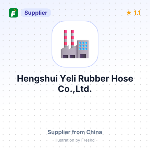 Hengshui Yeli Rubber Hose Co.,Ltd. – summary card, no photo uploaded yet