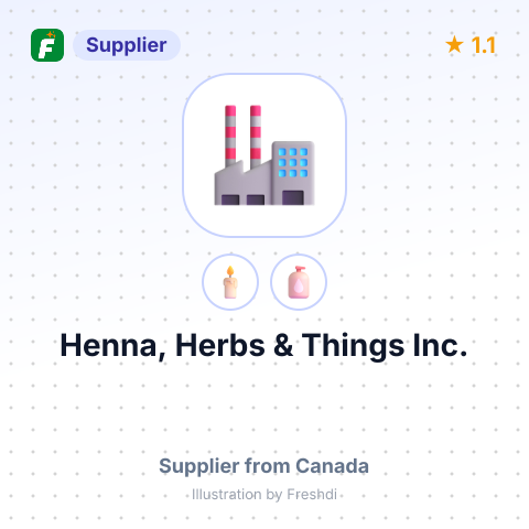Henna, Herbs & Things Inc. – summary card, no photo uploaded yet