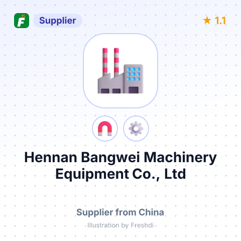 Hennan Bangwei Machinery Equipment Co., Ltd – summary card, no photo uploaded yet
