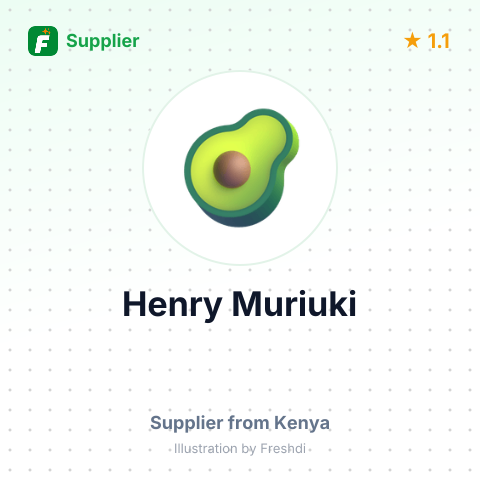 Henry Muriuki  – summary card, no photo uploaded yet