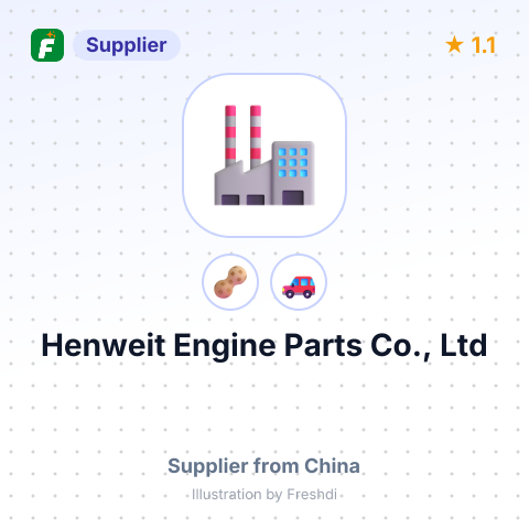 Henweit Engine Parts Co., Ltd  – summary card, no photo uploaded yet