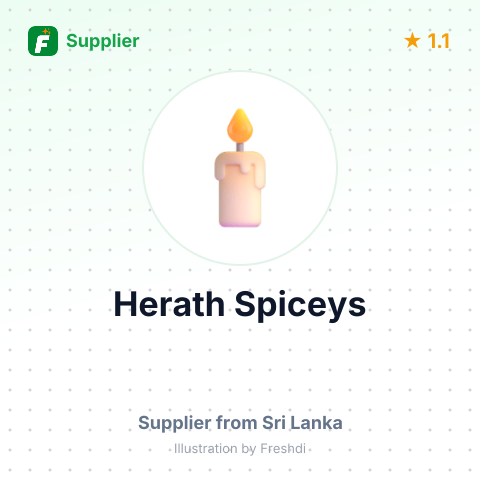 Herath Spiceys  – summary card, no photo uploaded yet