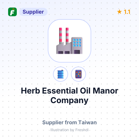 Herb Essential Oil Manor Company  – summary card, no photo uploaded yet