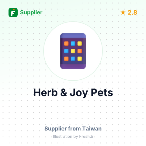 Herb & Joy Pets – summary card, no photo uploaded yet