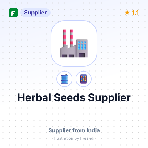 Herbal Seeds Supplier  – summary card, no photo uploaded yet