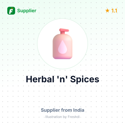 Herbal 'n' Spices – summary card, no photo uploaded yet