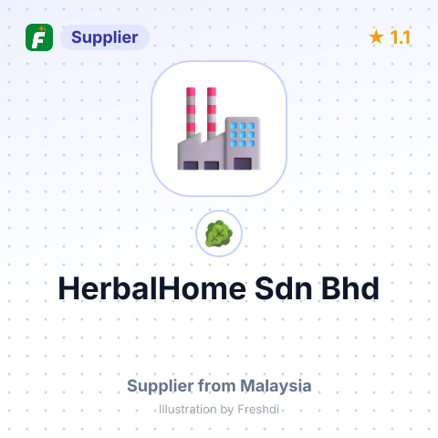 HerbalHome Sdn Bhd – summary card, no photo uploaded yet