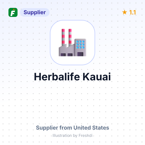 Herbalife Kauai – summary card, no photo uploaded yet