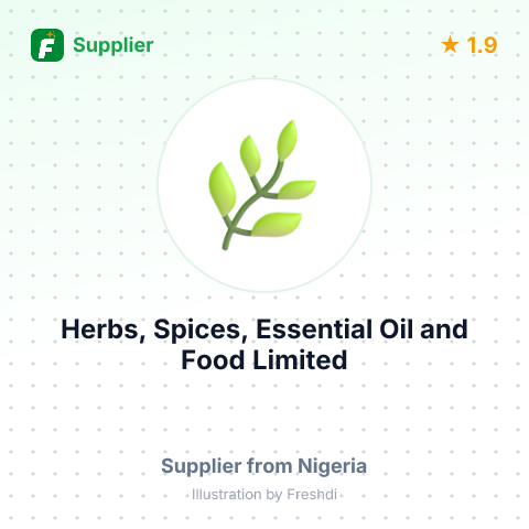 Herbs, Spices, Essential Oil and Food Limited  – summary card, no photo uploaded yet