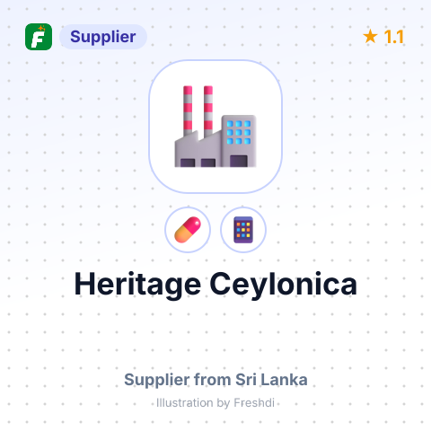 Heritage Ceylonica  – summary card, no photo uploaded yet