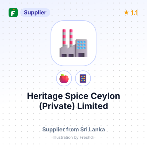 Heritage Spice Ceylon (Private) Limited  – summary card, no photo uploaded yet