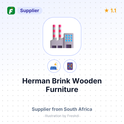 Herman Brink Wooden Furniture – summary card, no photo uploaded yet