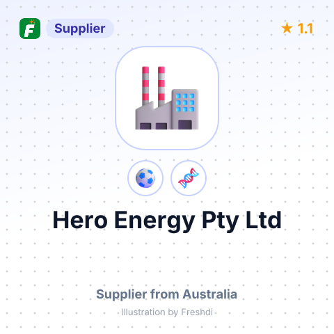 Hero Energy Pty Ltd – summary card, no photo uploaded yet
