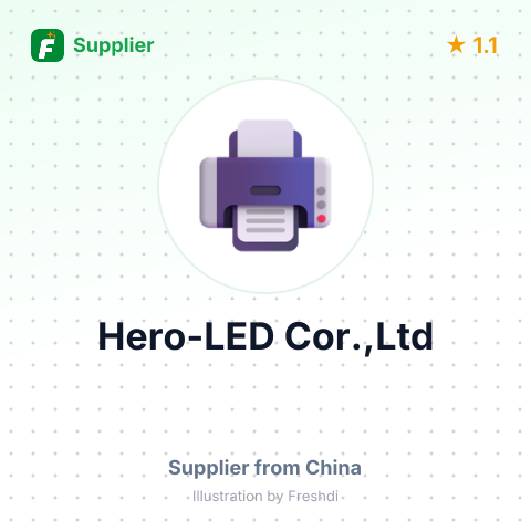 Hero-LED Cor.,Ltd – summary card, no photo uploaded yet