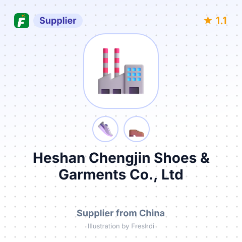 Heshan Chengjin Shoes & Garments Co., Ltd – summary card, no photo uploaded yet