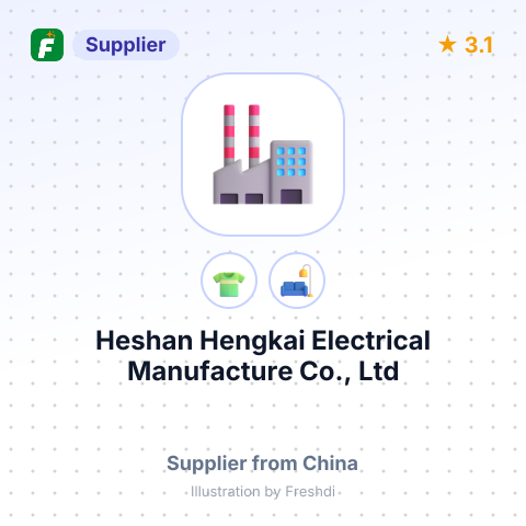 Heshan Hengkai Electrical Manufacture Co., Ltd  – summary card, no photo uploaded yet