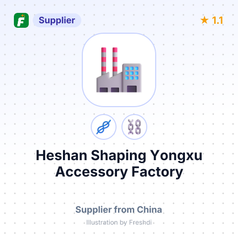 Heshan Shaping Yongxu Accessory Factory – summary card, no photo uploaded yet