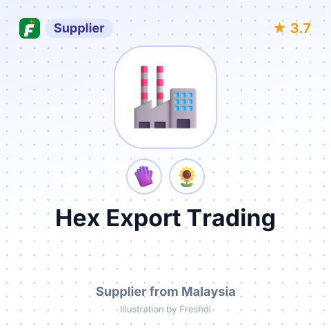 Hex Export Trading – summary card, no photo uploaded yet
