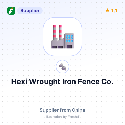 Hexi Wrought Iron Fence Co. – summary card, no photo uploaded yet