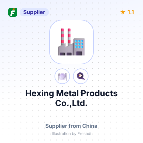 Hexing Metal Products Co.,Ltd. – summary card, no photo uploaded yet