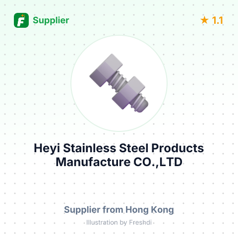 Heyi Stainless Steel Products Manufacture CO.,LTD – summary card, no photo uploaded yet
