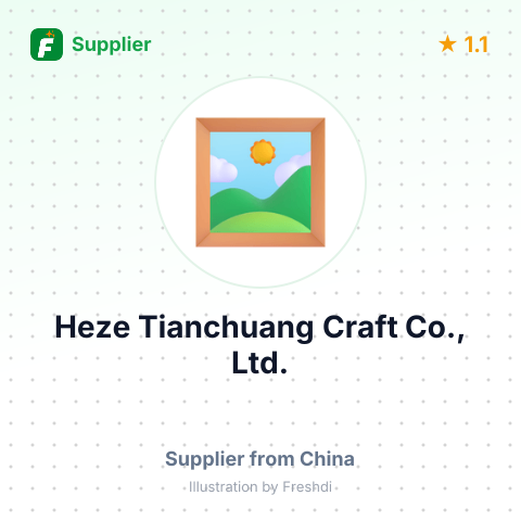 Heze Tianchuang Craft Co., Ltd. – summary card, no photo uploaded yet