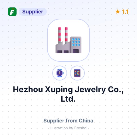 Hezhou Xuping Jewelry Co., Ltd. – summary card, no photo uploaded yet