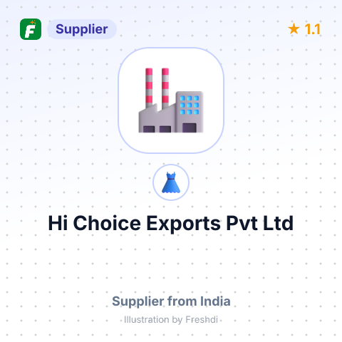Hi Choice Exports Pvt Ltd – summary card, no photo uploaded yet