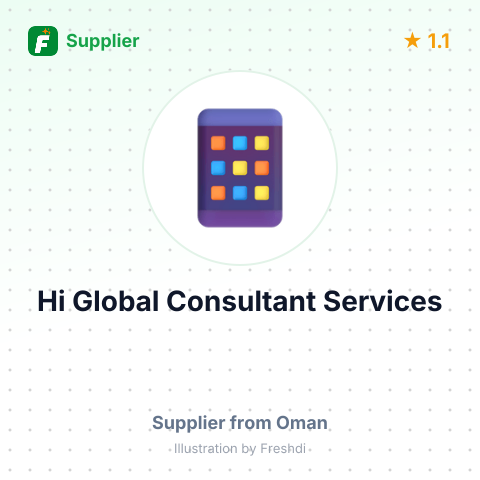 Hi Global Consultant Services  – summary card, no photo uploaded yet