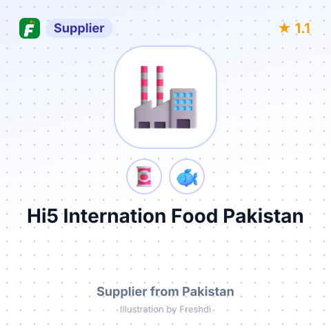 Hi5 Internation Food Pakistan  – summary card, no photo uploaded yet