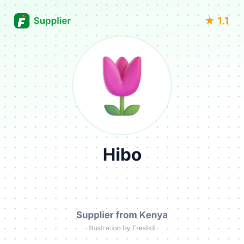Hibo  – summary card, no photo uploaded yet