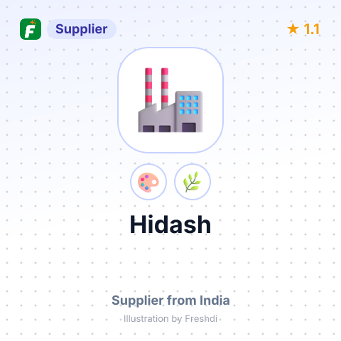 Hidash  – summary card, no photo uploaded yet