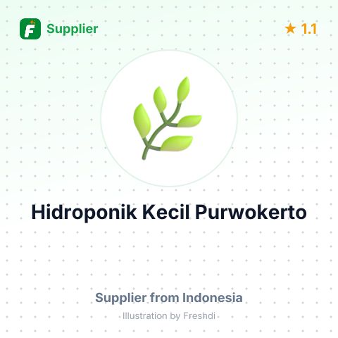 Hidroponik Kecil Purwokerto  – summary card, no photo uploaded yet