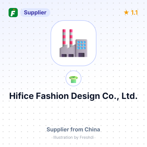 Hifice Fashion Design Co., Ltd. – summary card, no photo uploaded yet
